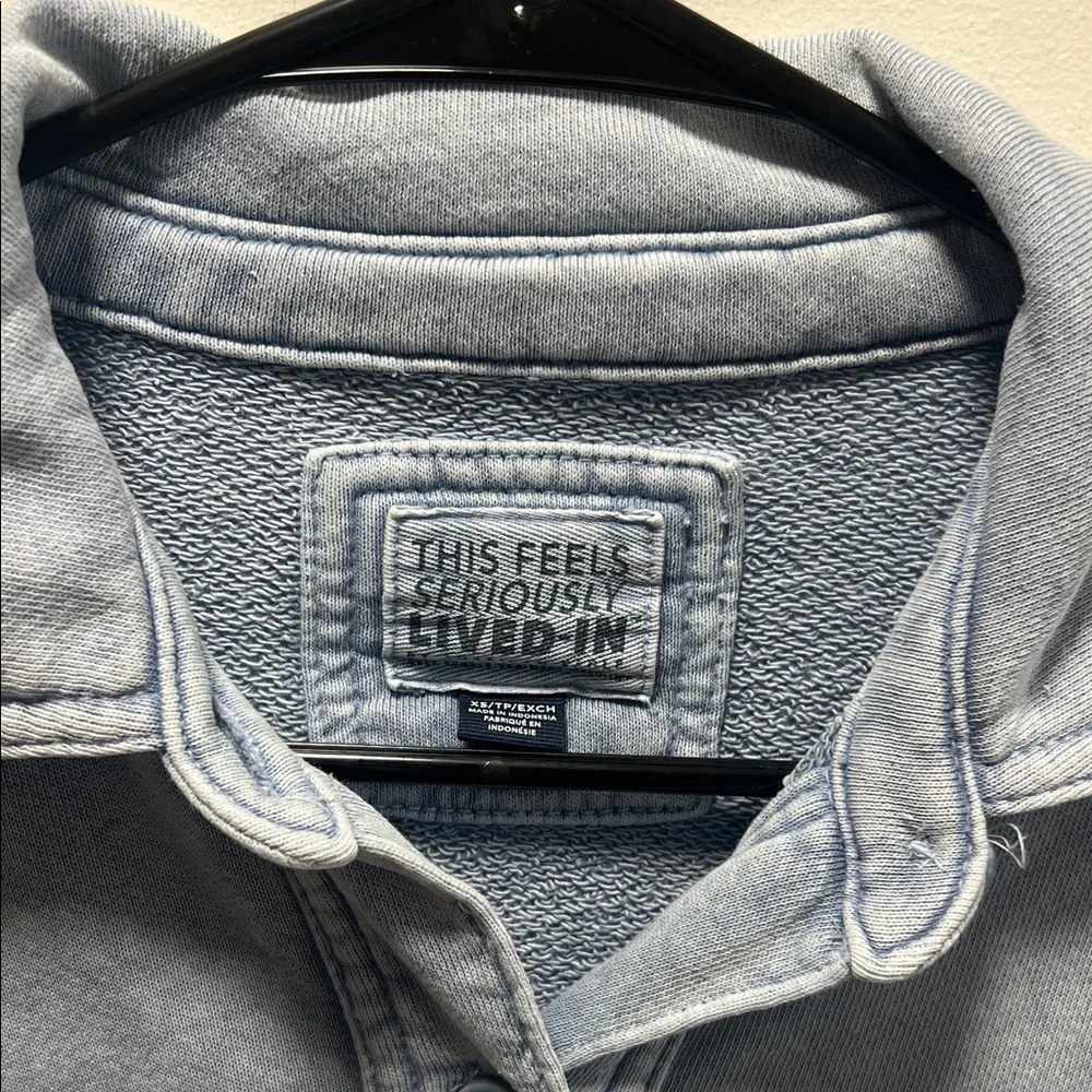 American Eagle Women’s Light Blues Jacket Size XS